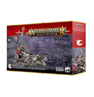 89-91 Gloomspite Gitz: Snarlboss on War-Wheela
