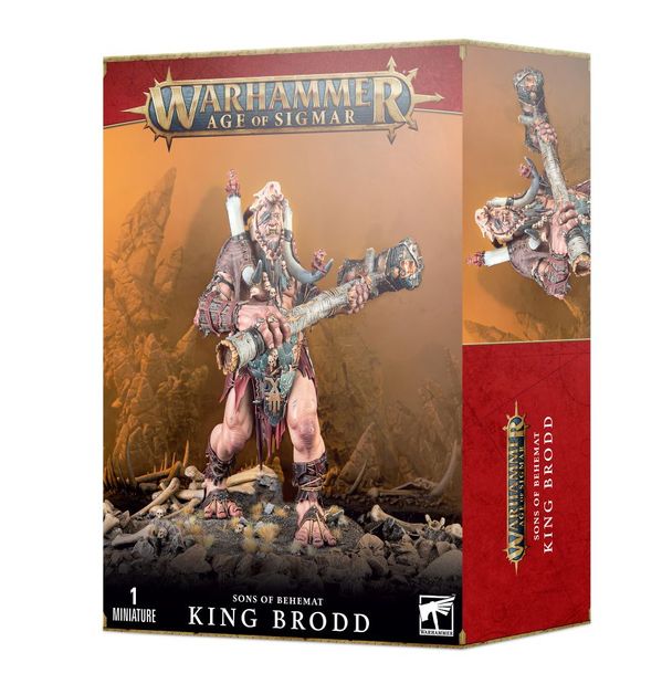 93-10 Sons Of Behemat: King Brodd / Mega-Gargant Variants (Beast-smasher, Kraken-eater, Warstomper, Gatebreaker)