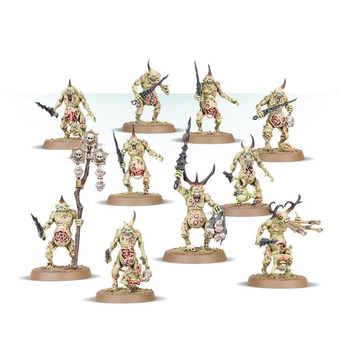 97-10 Maggotkin of Nurgle: Plaguebearers