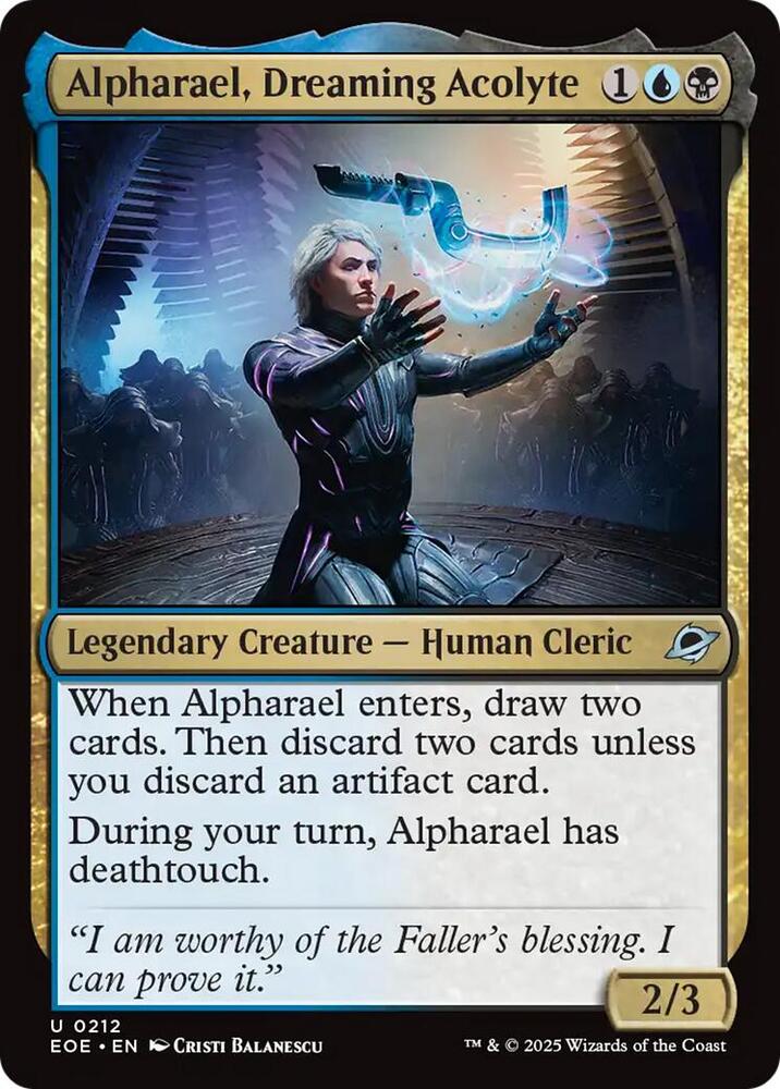 Alpharael, Dreaming Acolyte