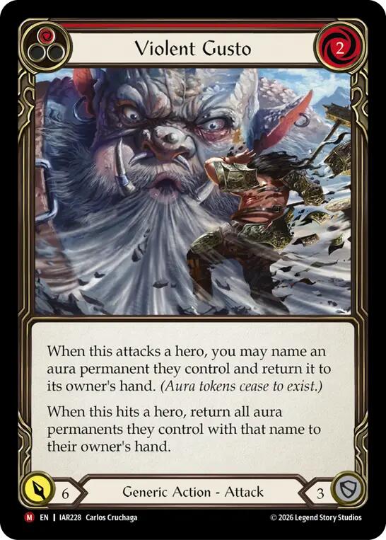 Violent Gusto [Usurp the Shadow Throne]