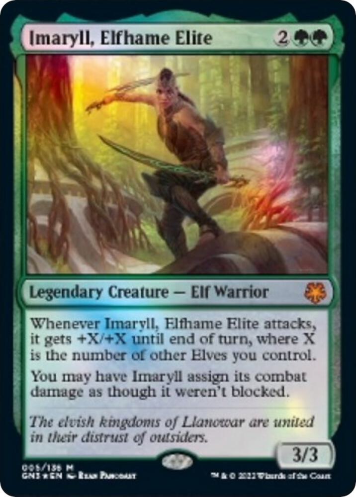Imaryll, Elfhame Elite