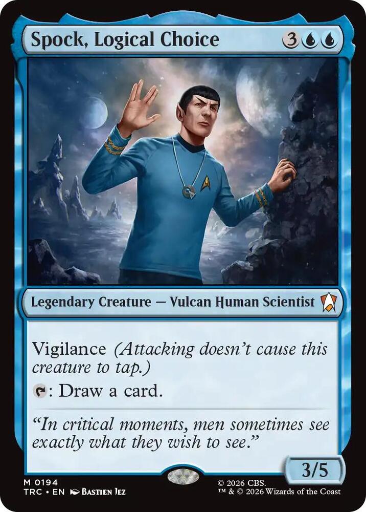 Spock, Logical Choice [Commander: Star Trek]