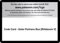 Code Card - Galar Partners Box [Rillaboom V]