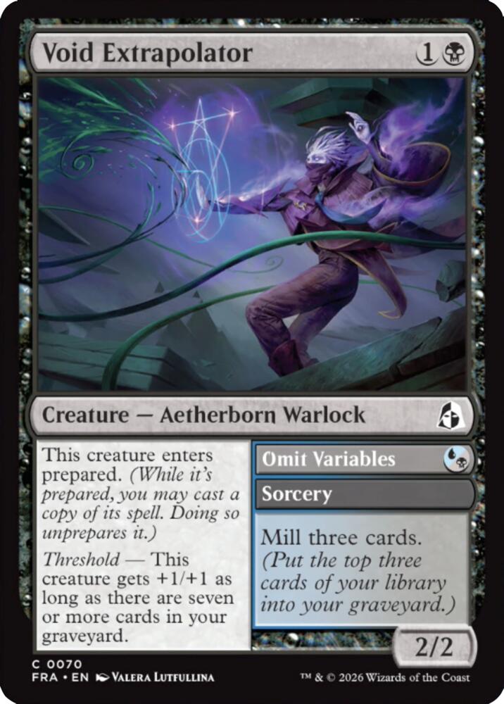Void Extrapolator