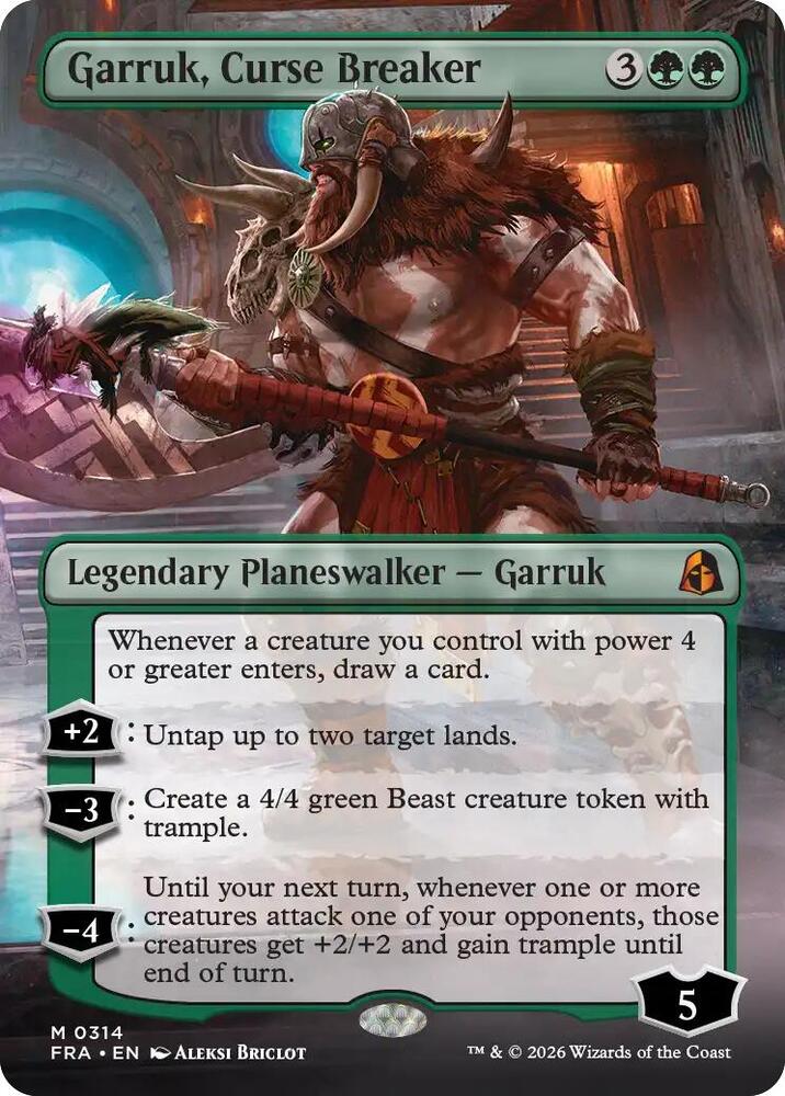 Garruk, Curse Breaker (Borderless)