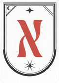 Letter Card - X