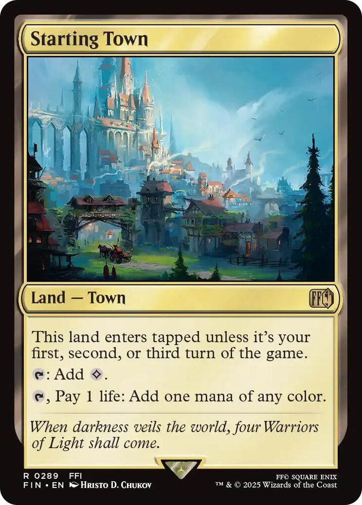 Starting Town