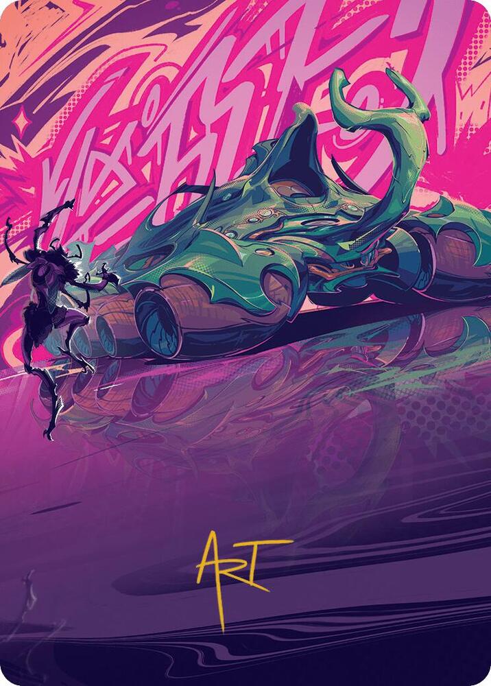 Earthrumbler Art Card (Gold-Stamped Signature)