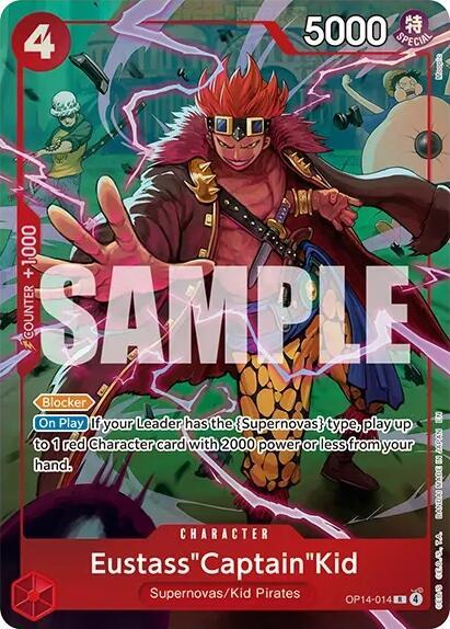 Eustass"Captain"Kid (One Piece Card Game Illustration Box Vol. 8)