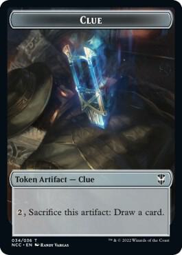 Clue // Elemental (005) Double-Sided Token
