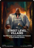 Street Level Villains Theme Card