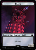 Dalek // Treasure (0031) Double-Sided Token