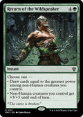 Return of the Wildspeaker