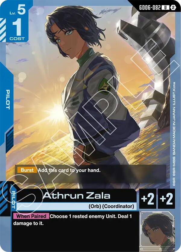 Athrun Zala - GD06-082 [Stardust Trails]