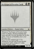 The Keeper of Favorite Cards