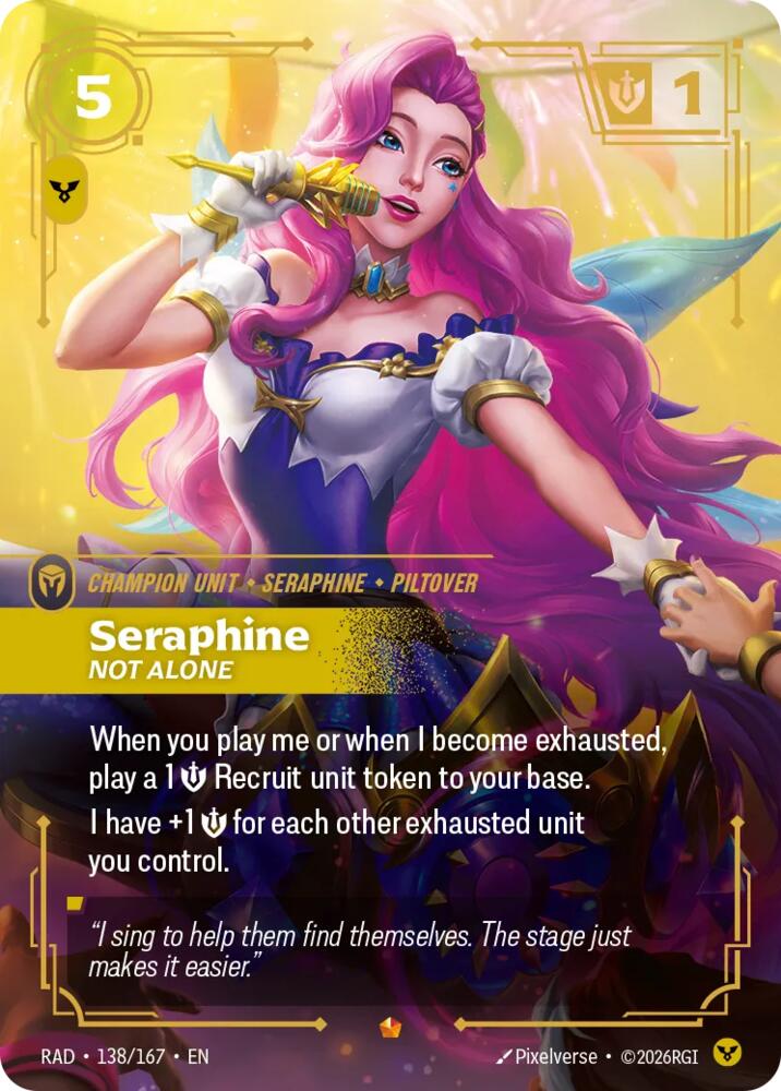 Seraphine, Not Alone [Radiance]