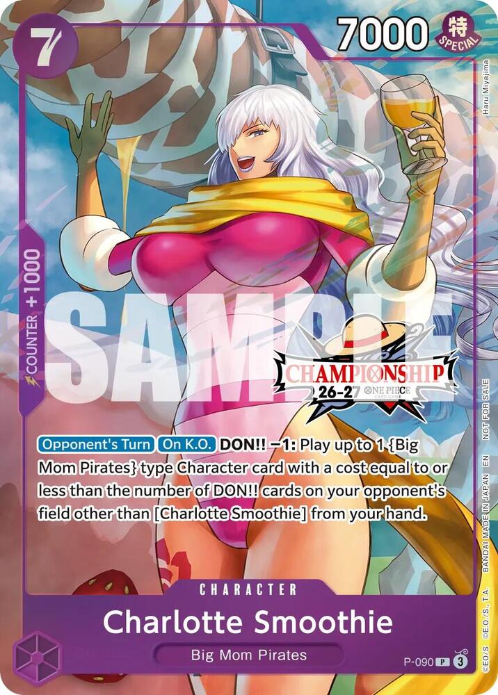 Charlotte Smoothie (CS 26-27 Event Pack) - P-090 [One Piece Promotion Cards]