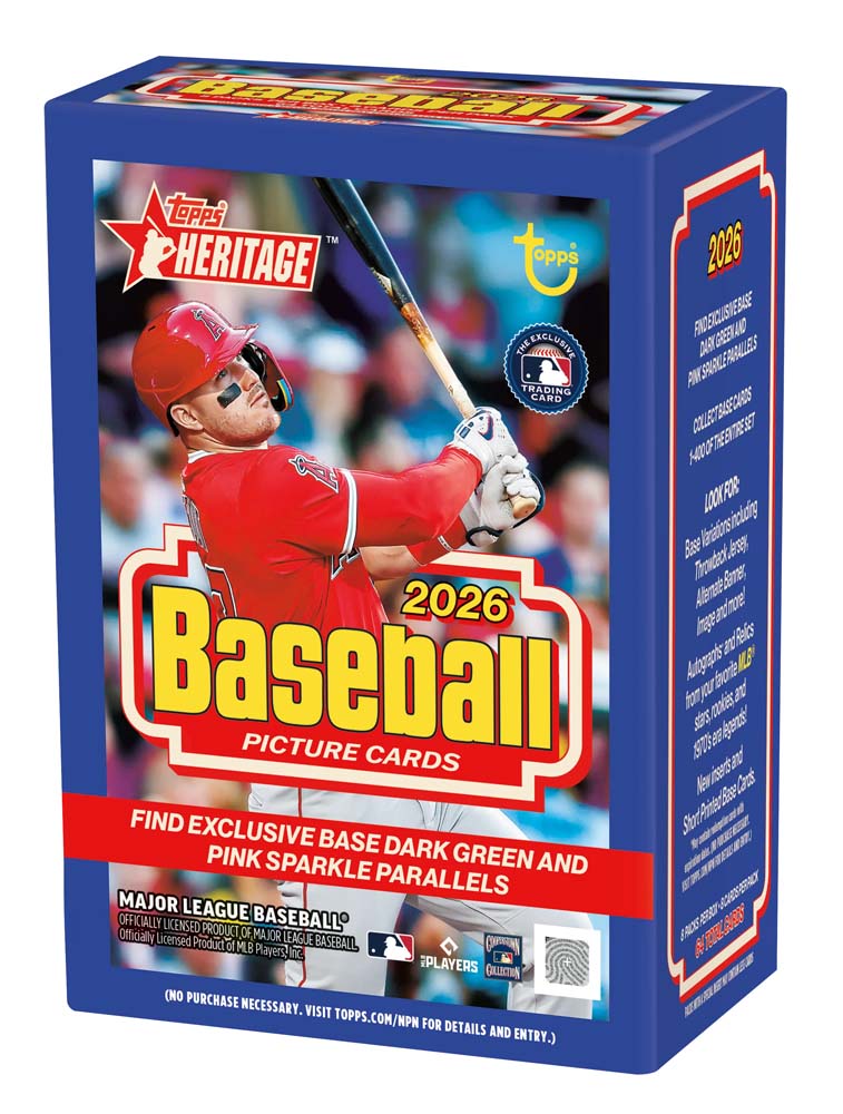 Topps 2026 Heritage Baseball Value Box