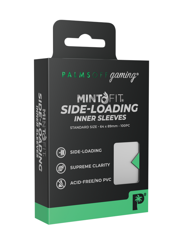 MintFit Side-Loading Inner Sleeves - Standard Size - 100pc (POG - Palms off Gaming)