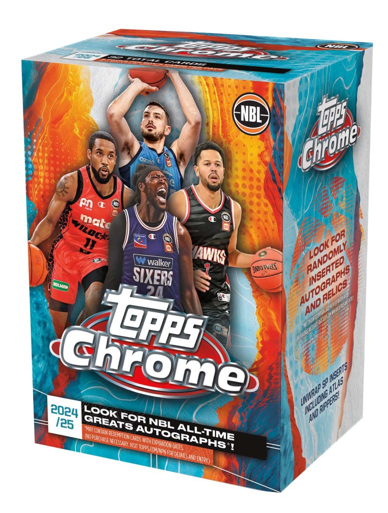 2024/25 Topps Chrome NBL  Basketball Value Pack