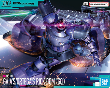 HG 1/144 GAIA’S/ORTEGA’S RICK DOM (GQ)