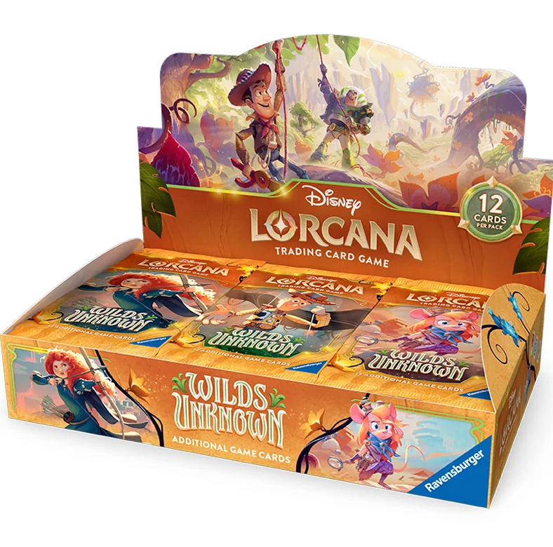 Disney Lorcana: Wilds Unknown Booster Display