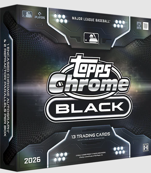 Topps 2026 Baseball Chrome Black