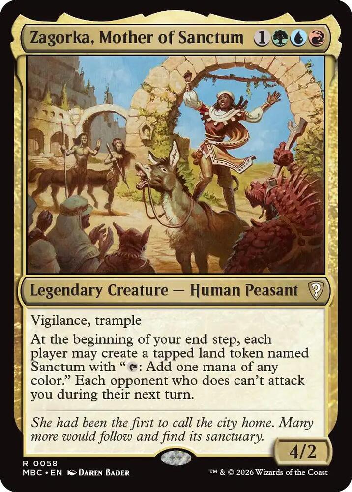 Zagorka, Mother of Sanctum [Mystery Booster Commander Edition]