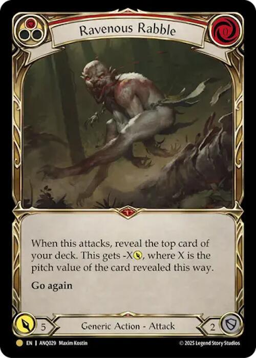 Ravenous Rabble (Red) (ANQ029)
