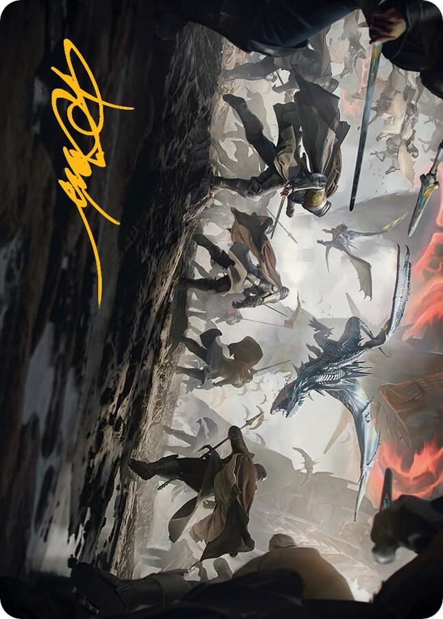 Invasion of Dominaria Art Card (Gold-Stamped Signature)