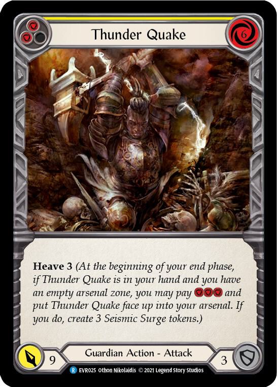 Thunder Quake (Yellow)