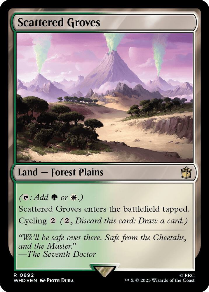 Scattered Groves (Surge Foil)