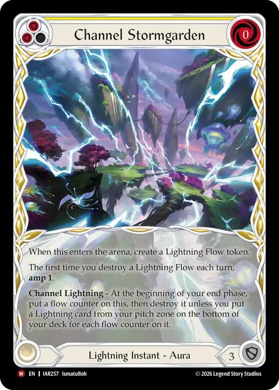 Channel Stormgarden (Extended Art) [Usurp the Shadow Throne]