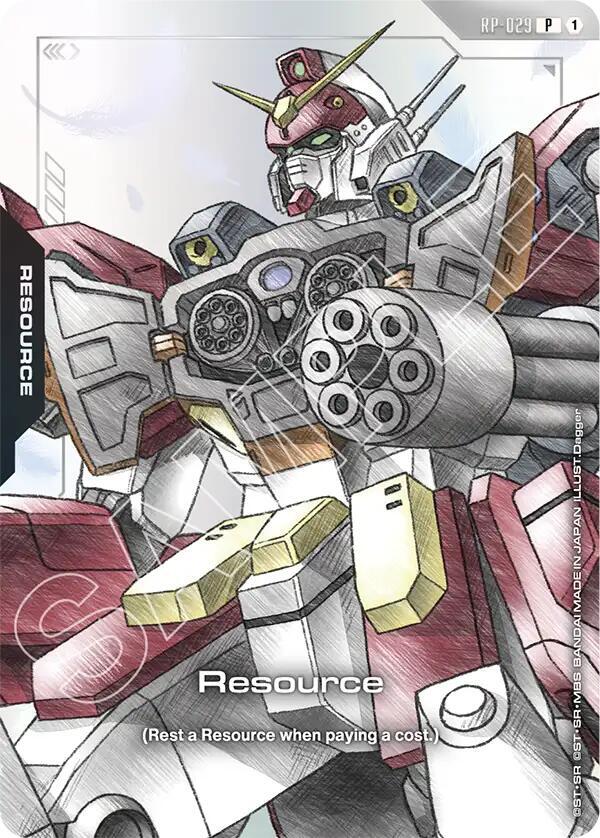 Resource (RP-029) (Mobile Suit Gundam Wing)
