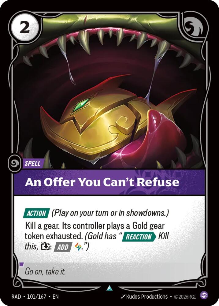 An Offer You Can't Refuse [Radiance]
