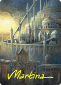 Minas Tirith Art Card (Gold-Stamped Signature)