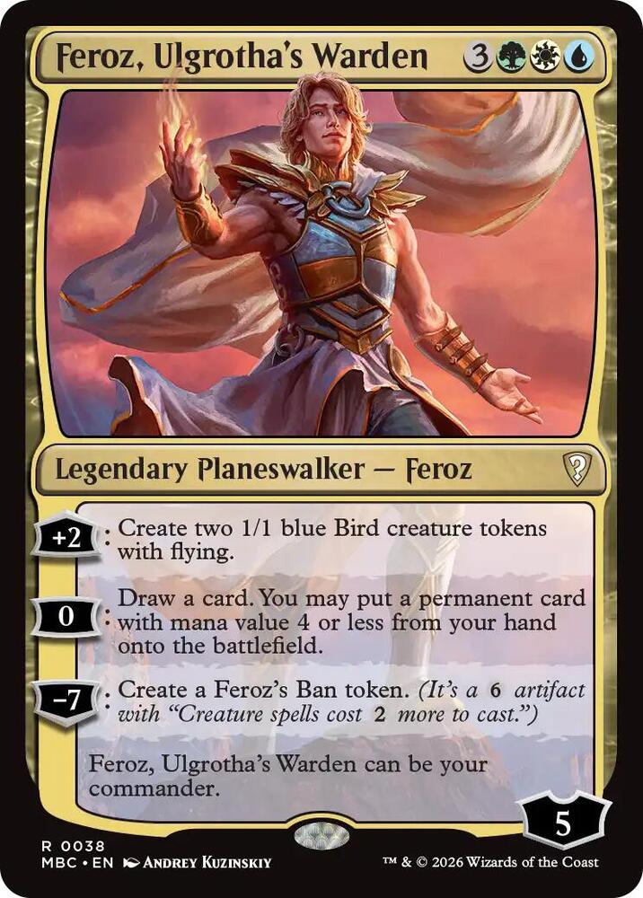 Feroz, Ulgrotha's Warden [Mystery Booster Commander Edition]