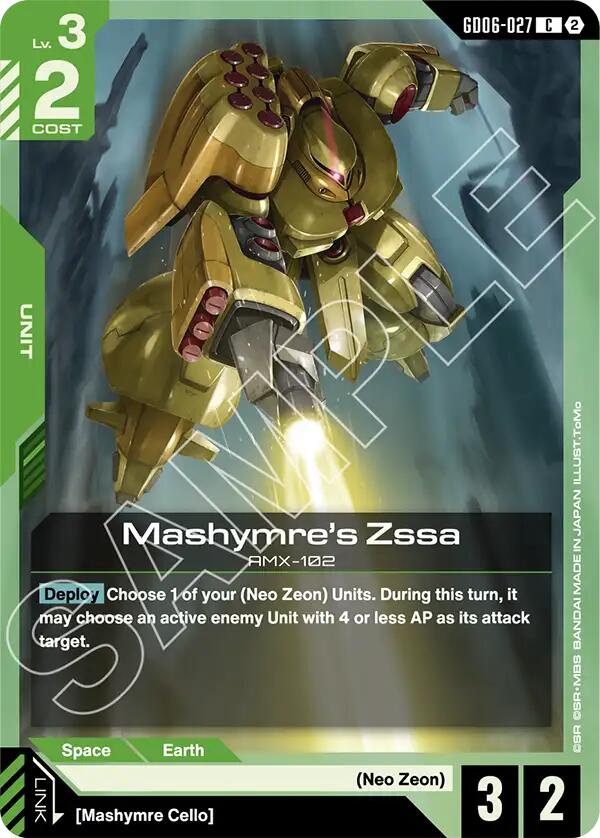 Mashymre's Zssa - GD06-027 [Stardust Trails]