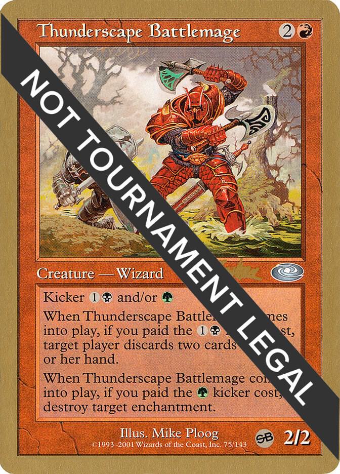 Thunderscape Battlemage - 2002 Brian Kibler (PLS) (SB)