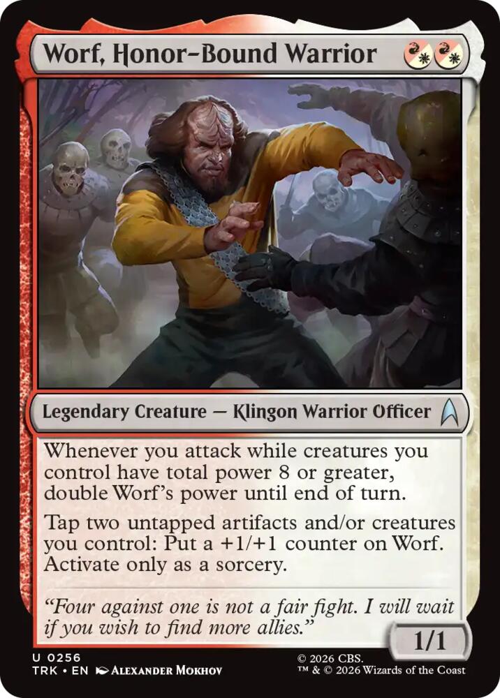 Worf, Honor-Bound Warrior