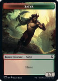 Satyr // Beast Double-Sided Token