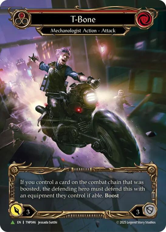 T-Bone (Red) (Marvel) - TNP046 [Flesh and Blood: Promo Cards]