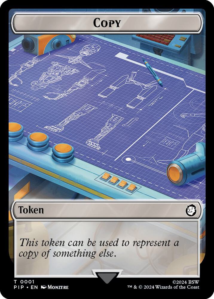 Copy // Treasure (0019) Double-Sided Token