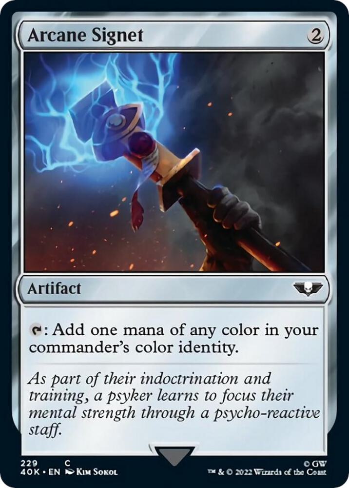 Arcane Signet (229) (Surge Foil)