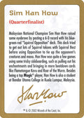 2002 Sim Han How Biography Card