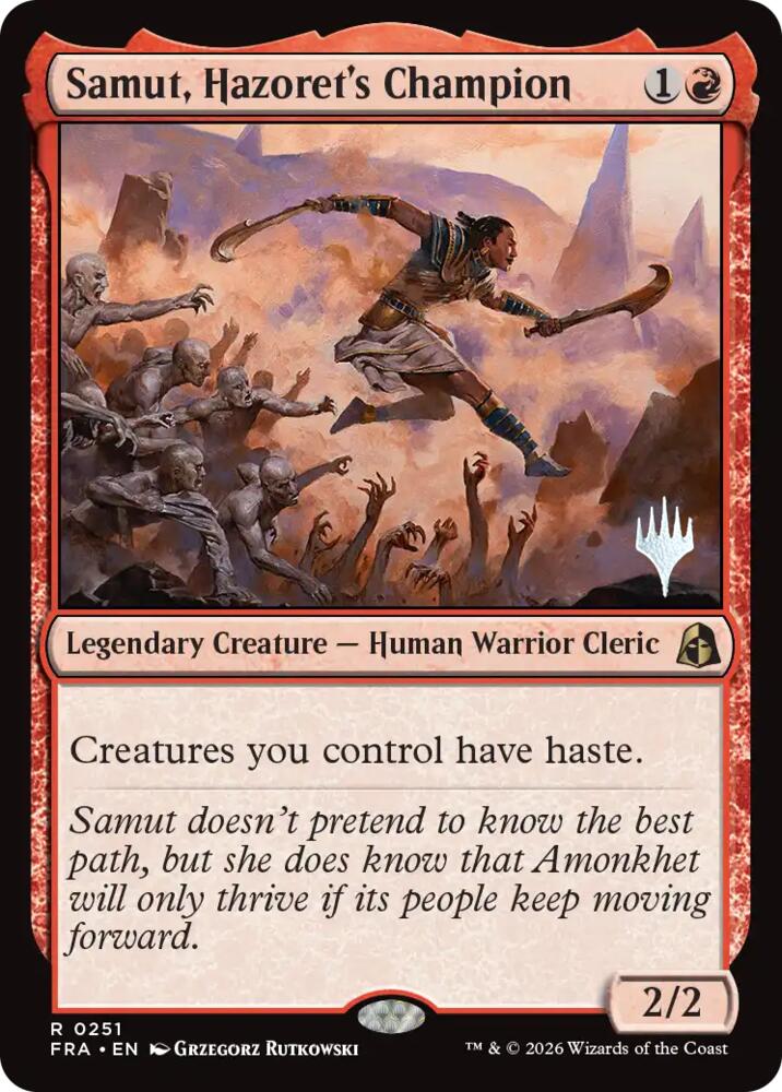 Samut, Hazoret's Champion