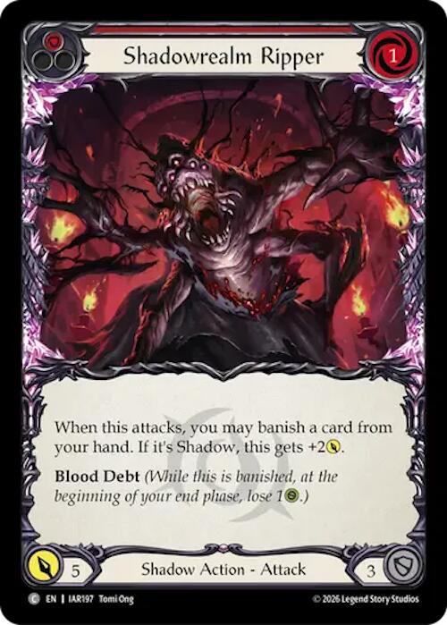 Shadowrealm Ripper (Red) [Usurp the Shadow Throne]
