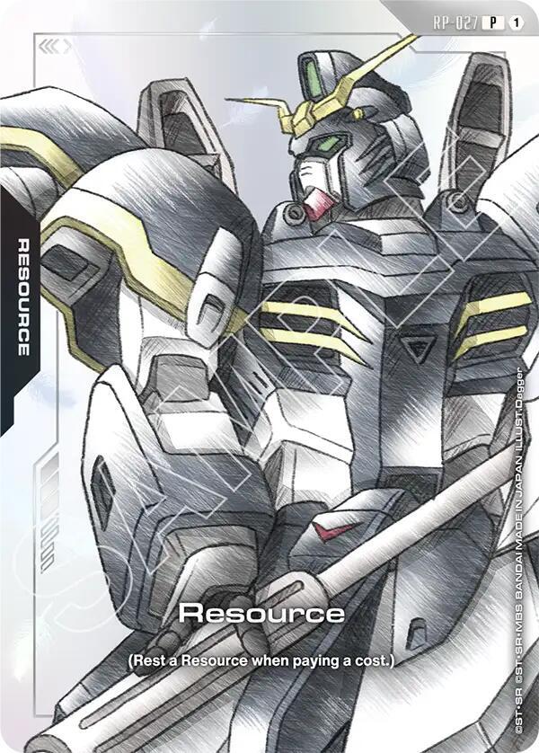 Resource (RP-027) (Mobile Suit Gundam Wing)