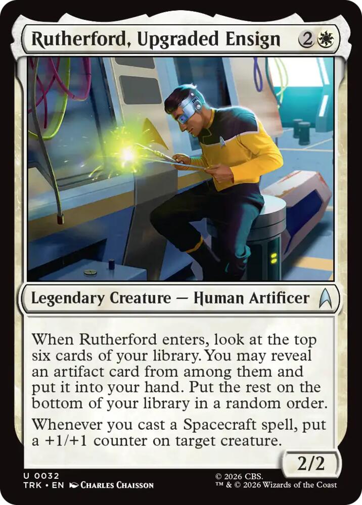 Rutherford, Upgraded Ensign